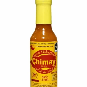 [ A150 ] 1 Botella de Salsa Habanera Chimay AMARILLA de 150 mL.